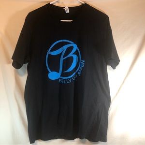 Canvas Bella Canvas men’s black Belly Up Aspen Short sleeve T-shirt L